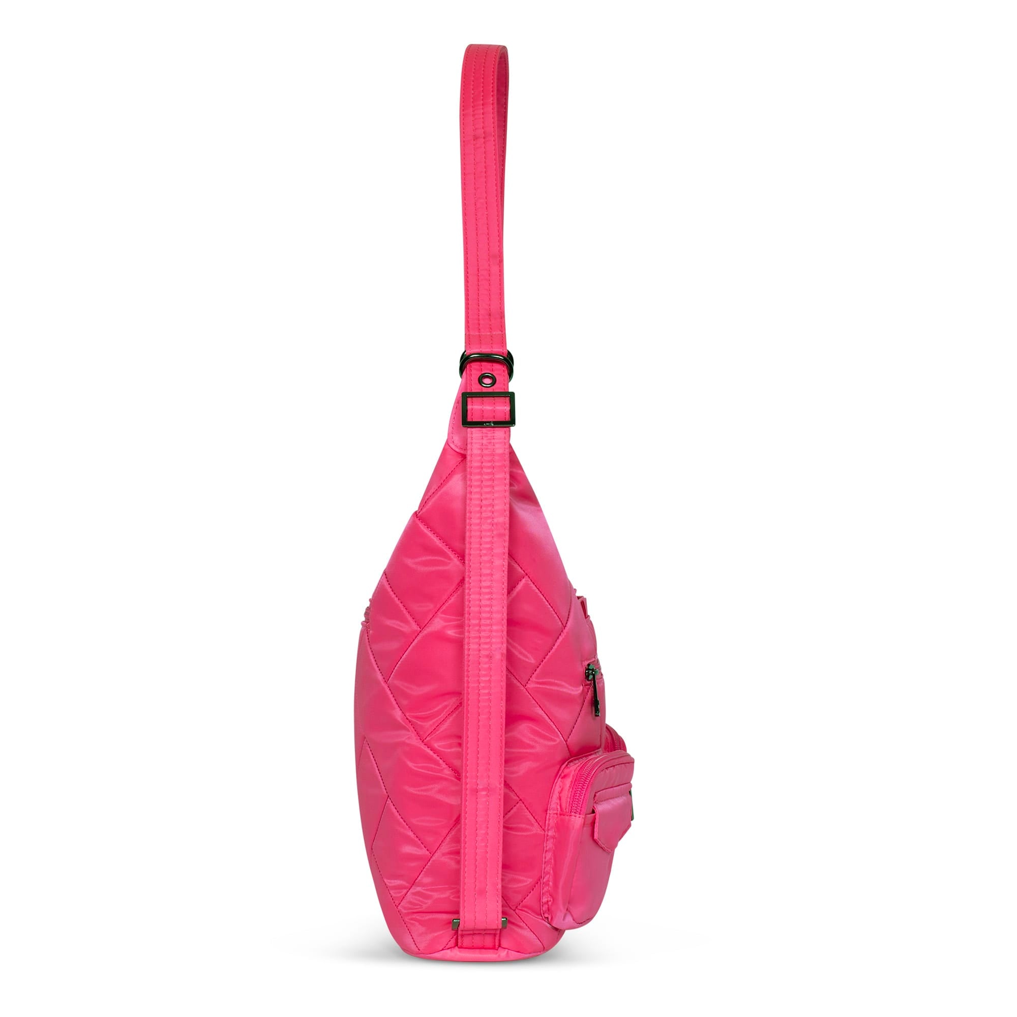 Zipliner 2 Convertible Hobo Bag - MAGENTA - Zipliner_Magenta_03