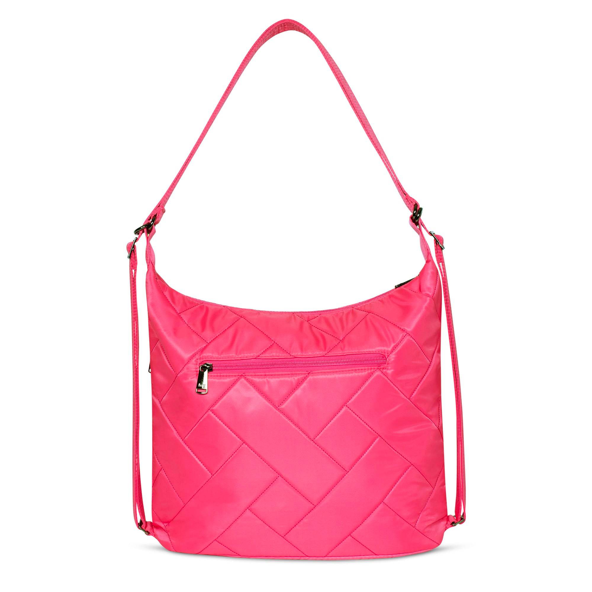 Zipliner 2 Convertible Hobo Bag - MAGENTA - Zipliner_Magenta_04