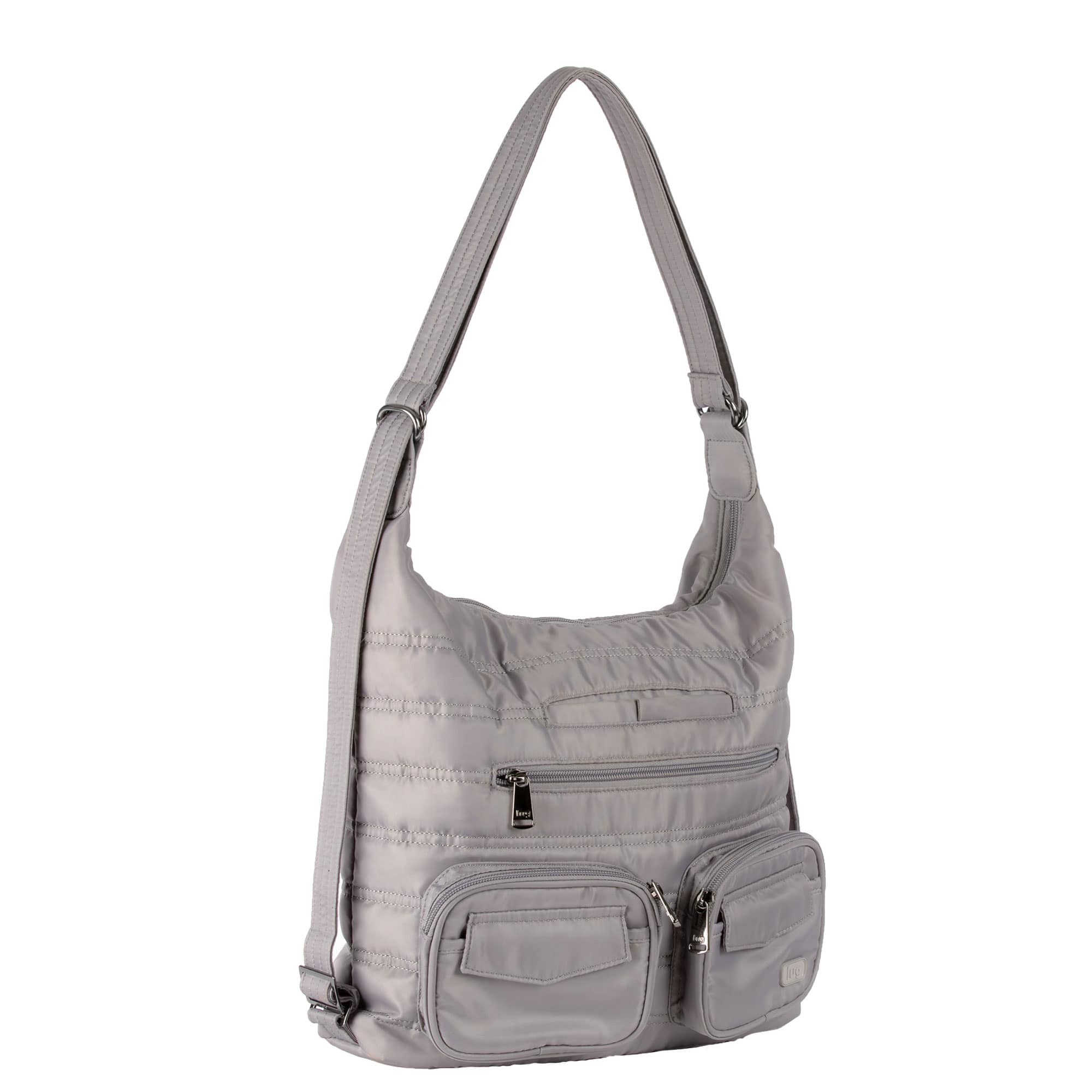 Zipliner Convertible Hobo Bag - PEARL GREY - Zipliner_PearlGrey_02