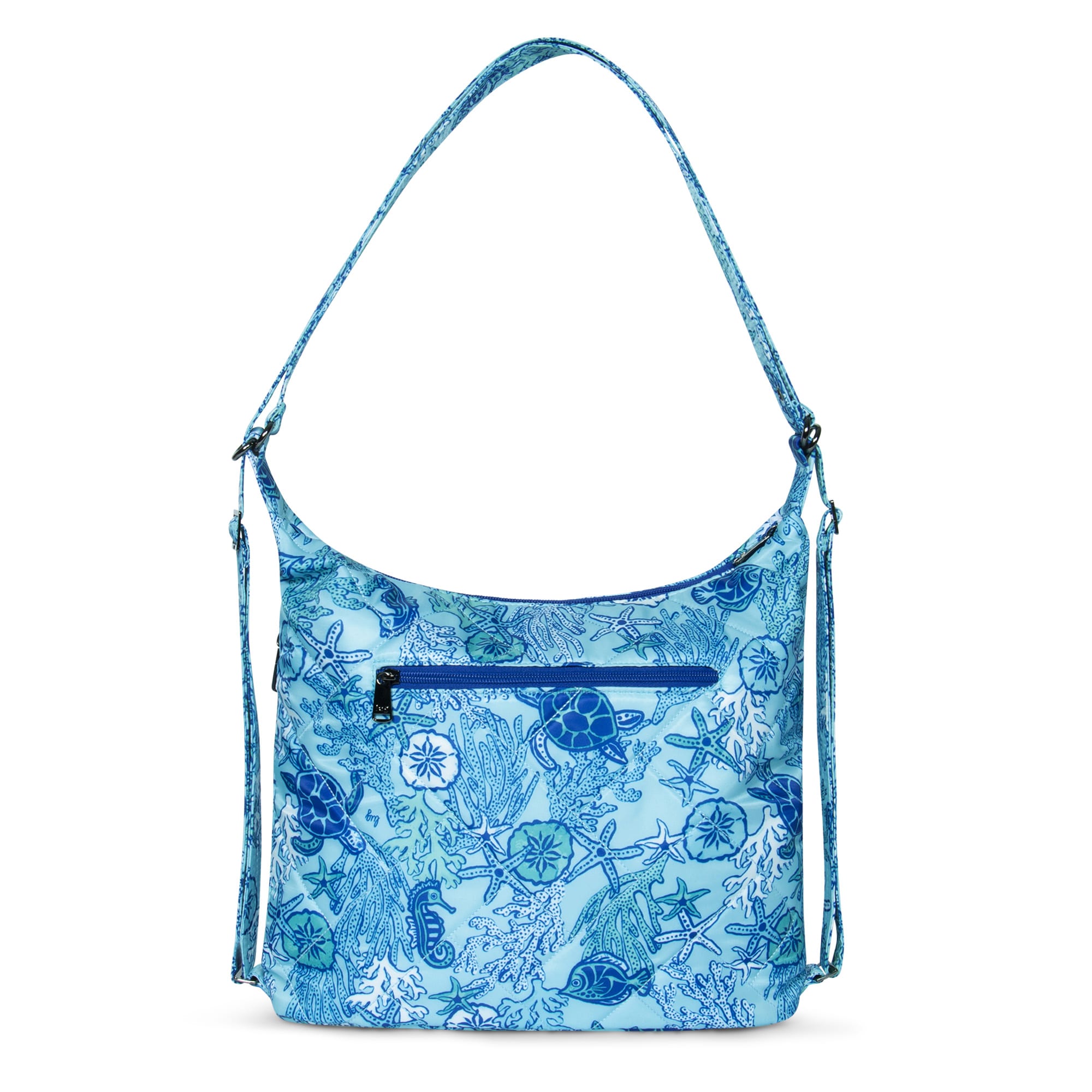 Zipliner 2 Convertible Hobo Bag - SEALIFE BLUE - Zipliner_SeaLife_Navy_04