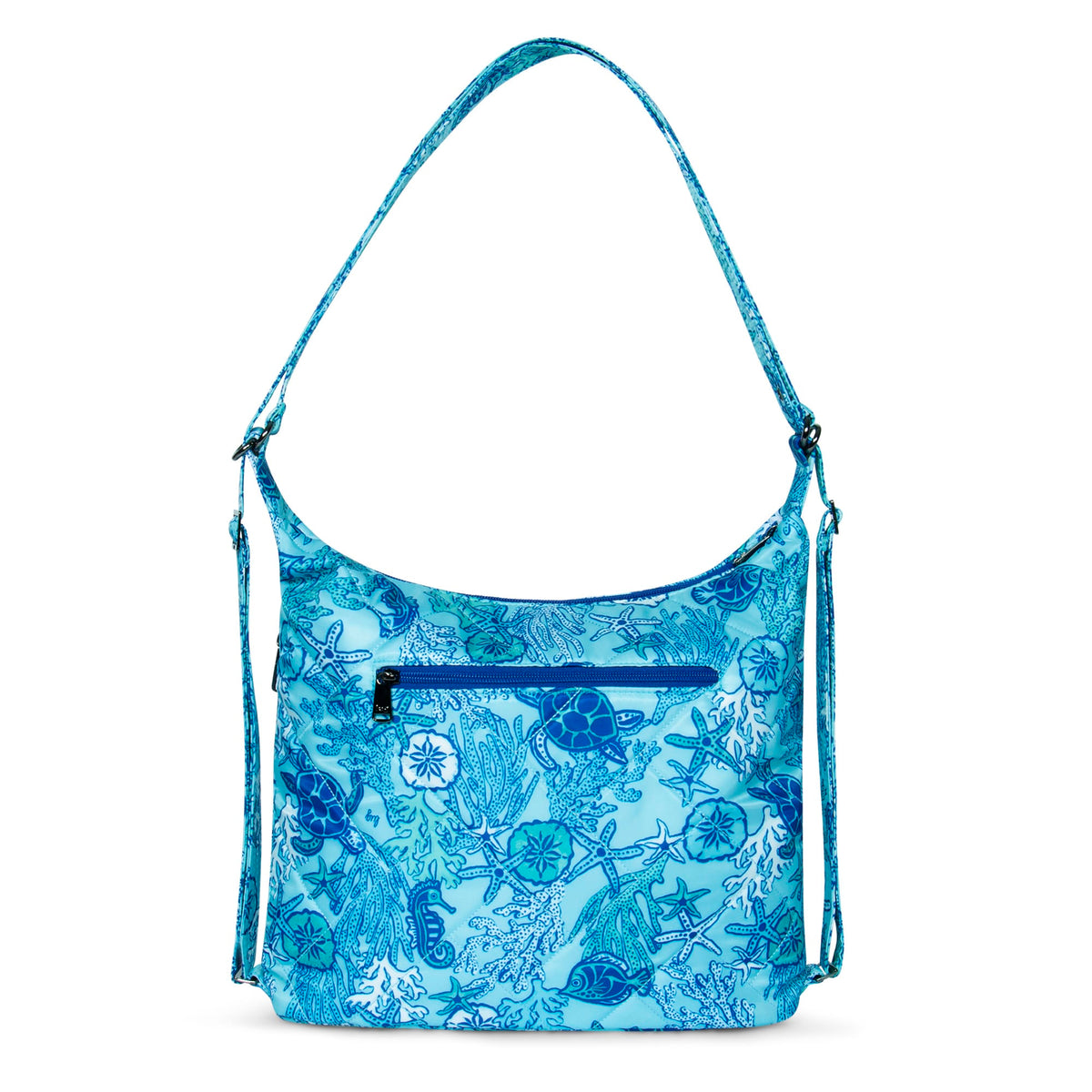 Zipliner 2 Convertible Hobo Bag - SEALIFE BLUE - Zipliner_SeaLife_Navy_04