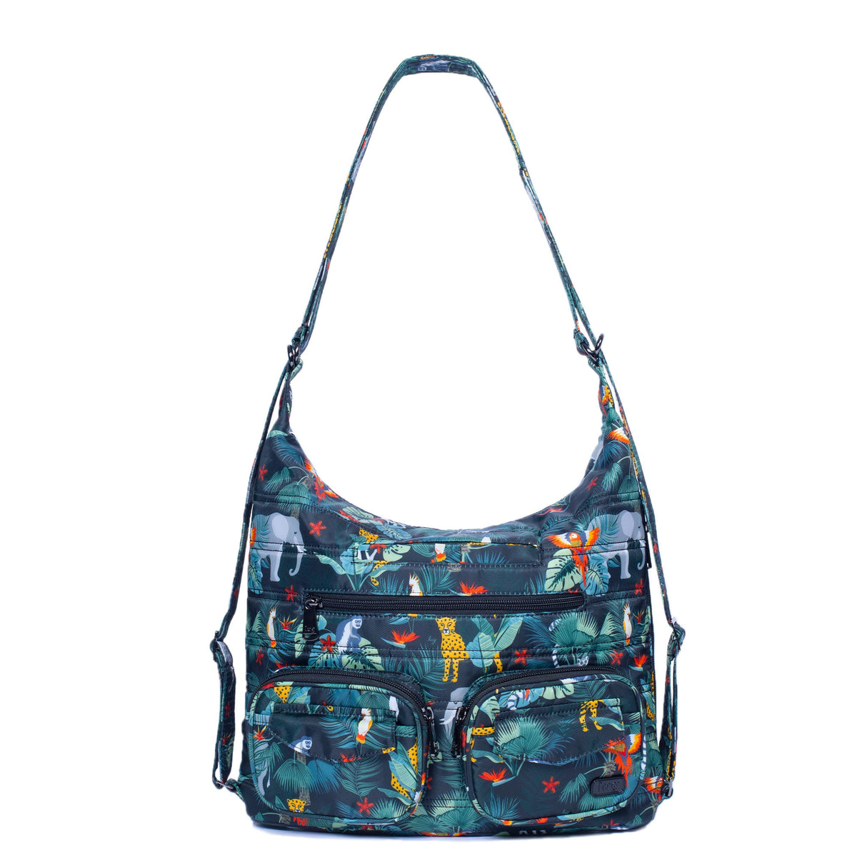 Zipliner Convertible Hobo Bag