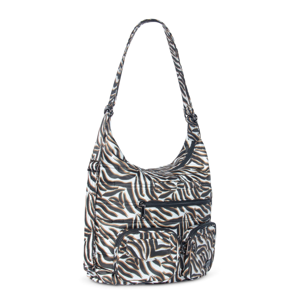 Zipliner Convertible Hobo Bag