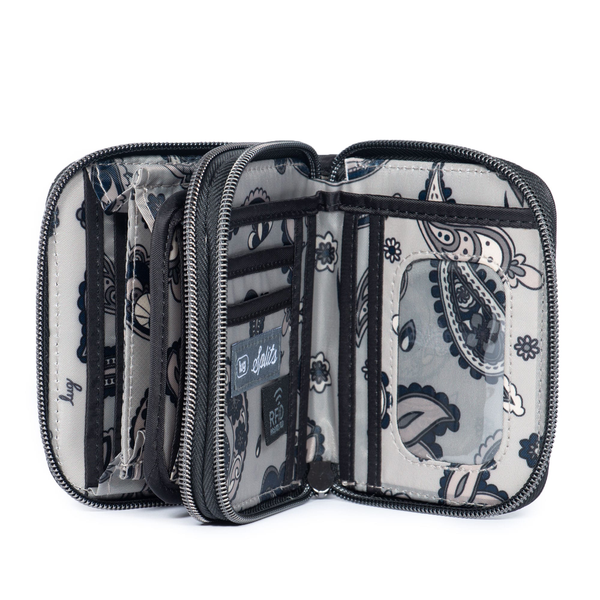 Splits Compact RFID Wallet - CONTEMPORARY MIDNIGHT BLACK - splits-2_ContemBlack_05-NEW-INTERIOR