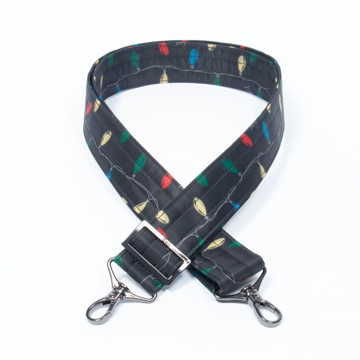 Adjustable Bag Strap - 1.5&quot; - LIGHTS BLACK - straps1.5_LightBlack