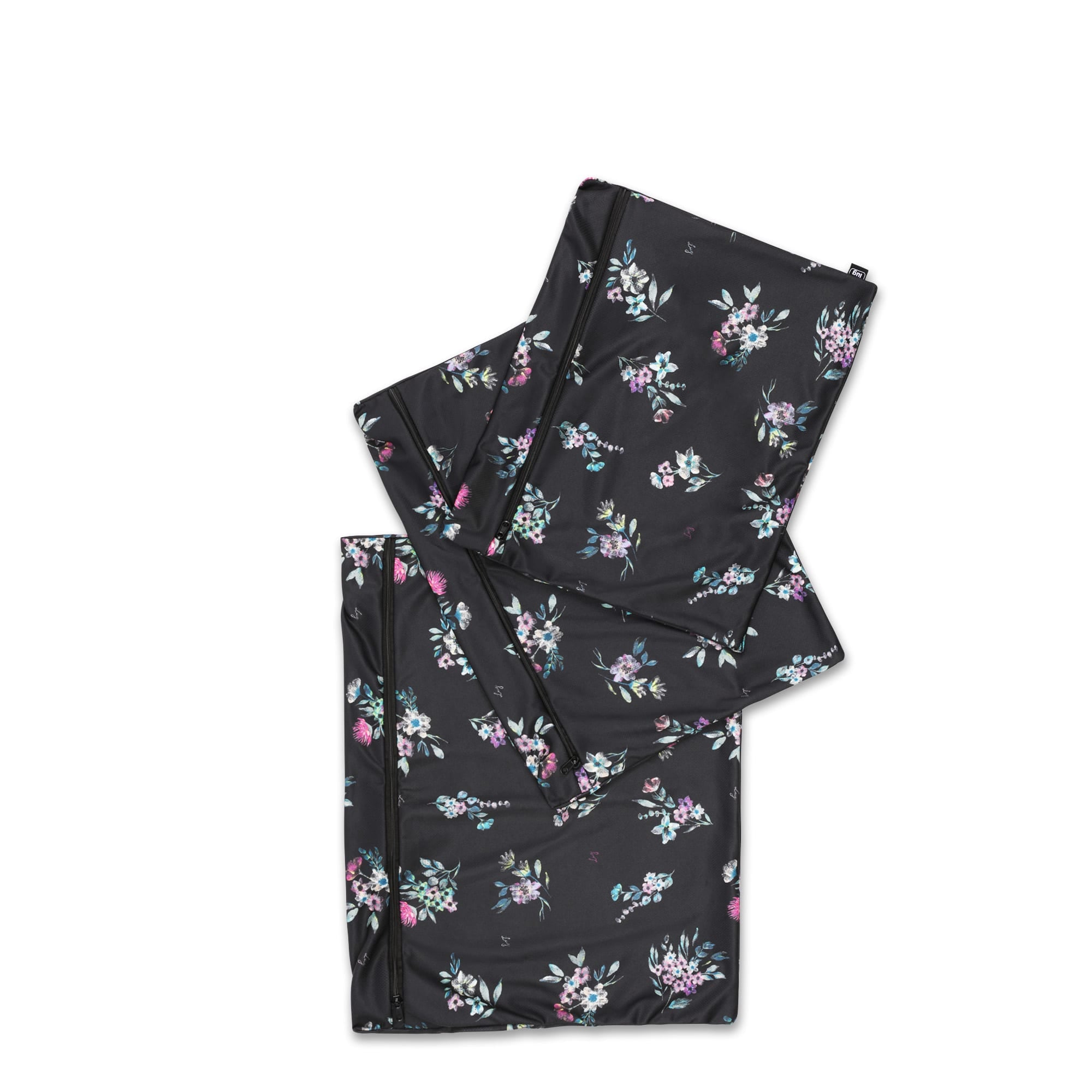 Tricycle 3pc Wash Bags - BOUQUET BLACK - tricycle-BouquetBlack102