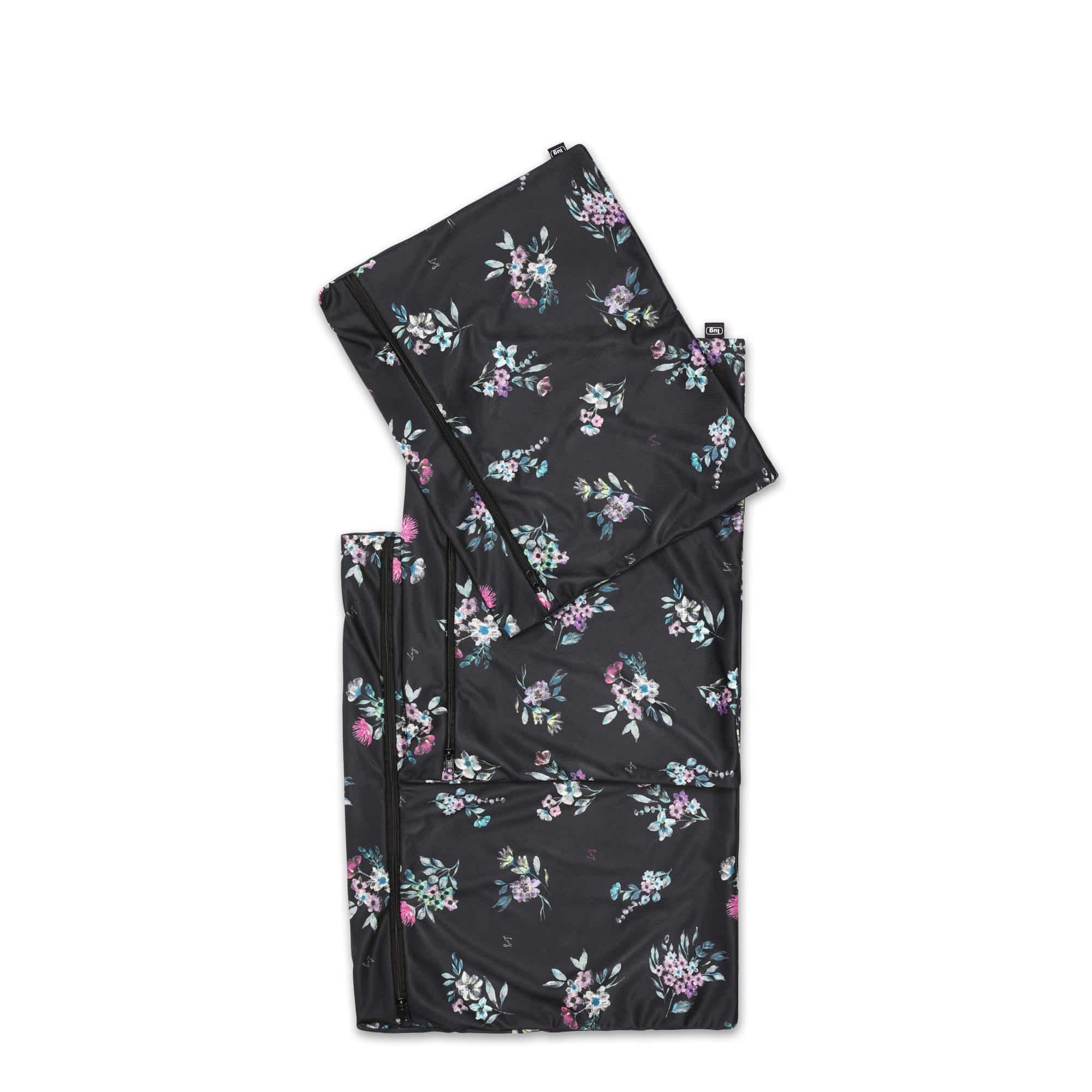 Tricycle 3pc Wash Bags - BOUQUET BLACK - tricycle-BouquetBlack37