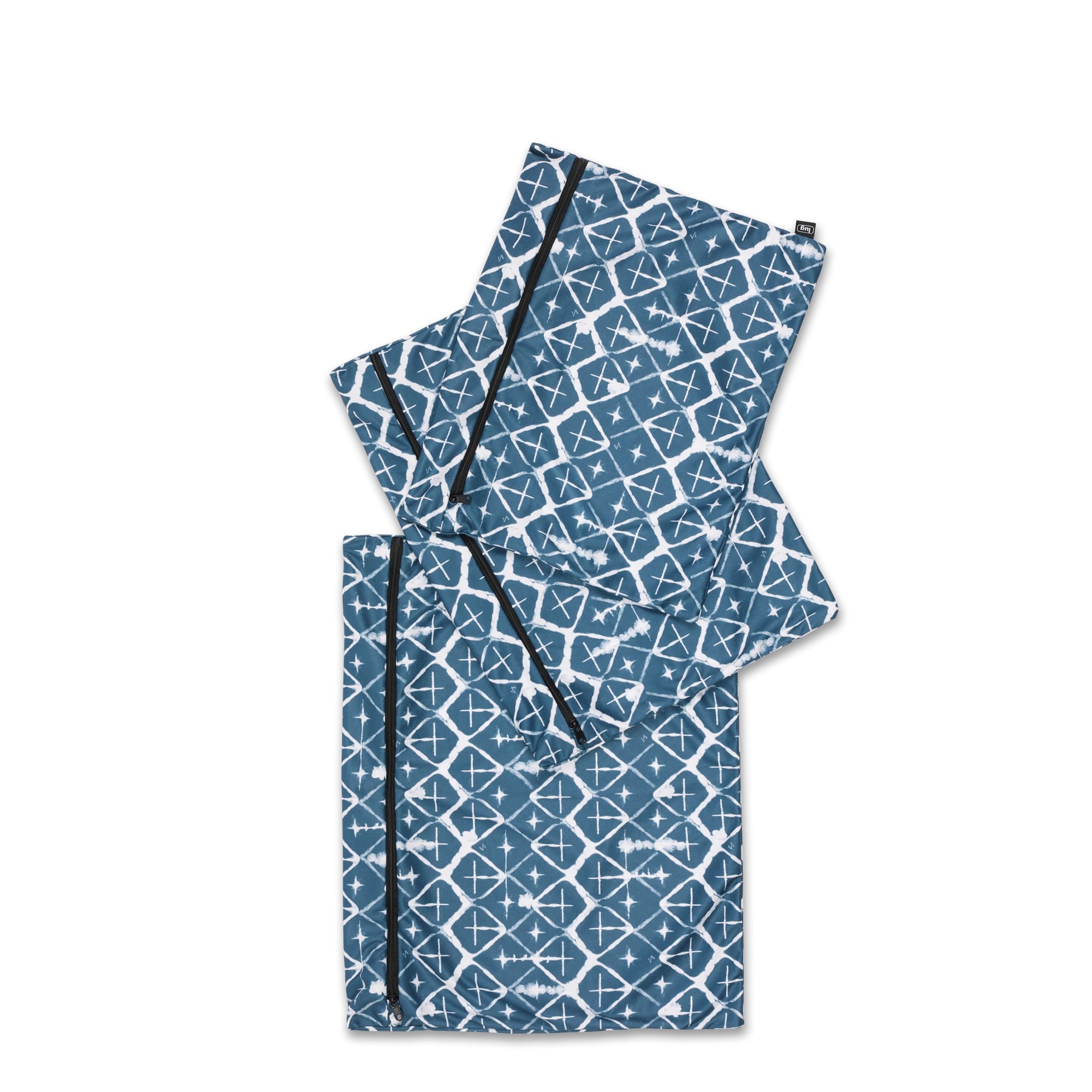 Tricycle 3pc Wash Bags - DIAMOND NAVY - tricycle-DiamondNavy116