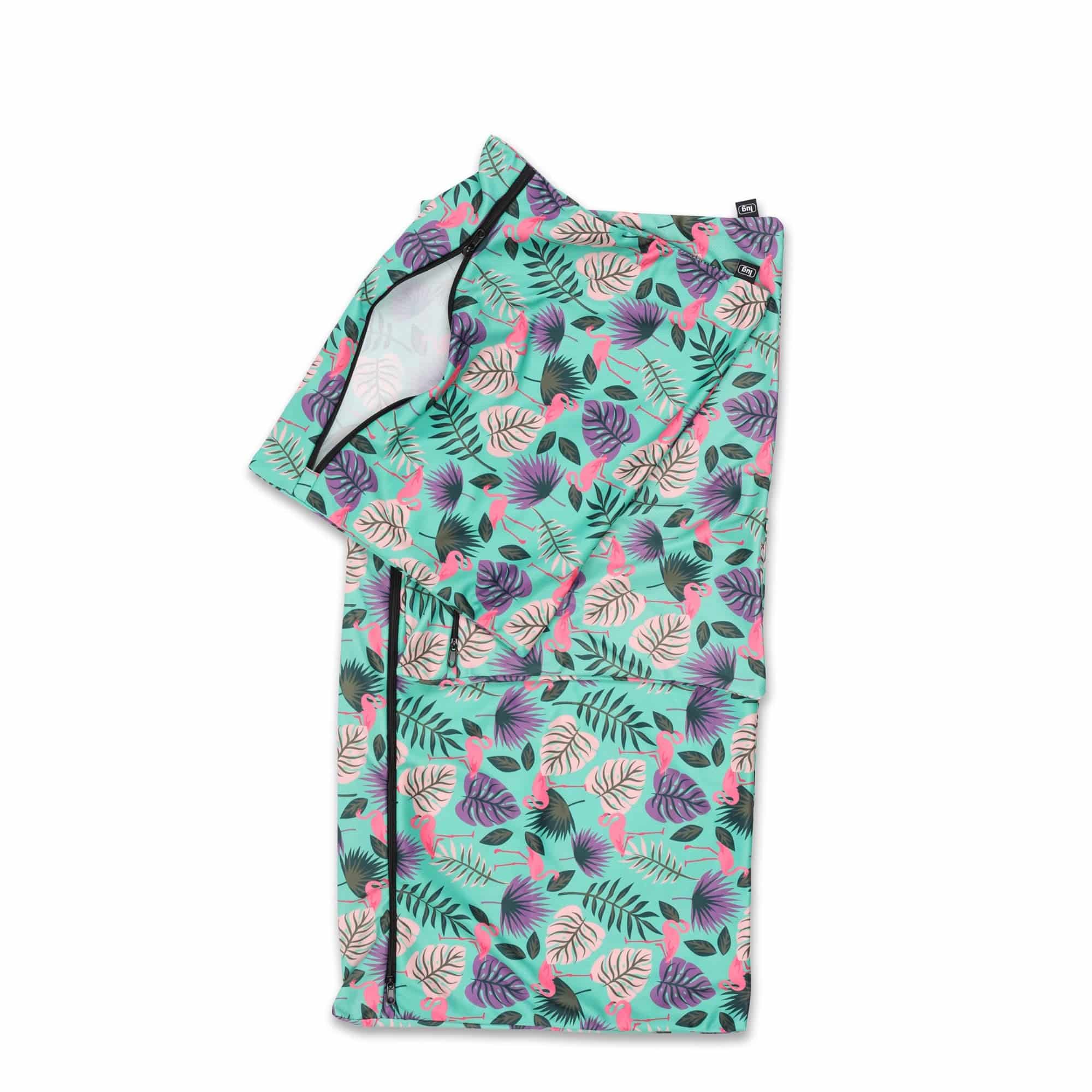 Tricycle 3pc Wash Bags - FLAMINGO MINT - tricycle-FlamingoMint60