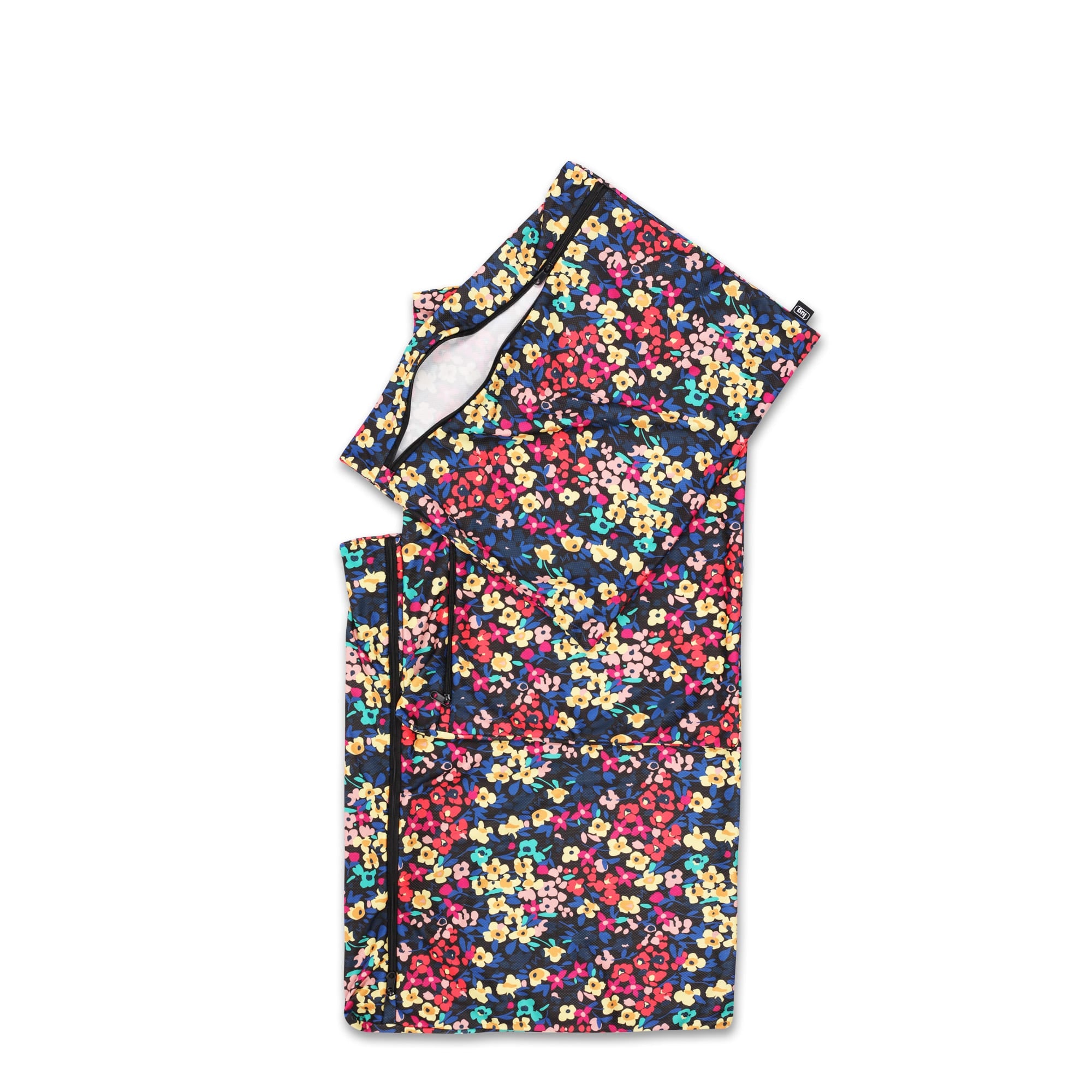 Tricycle 3pc Wash Bags - WILDFLOWER BLACK - tricycle-WildflowerBlack126